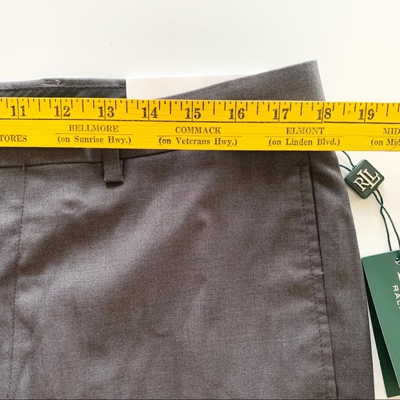 🏈New🏈 Ralph Lauren Men’s Flat Front Pants 36x32 - Picture 7 of 10